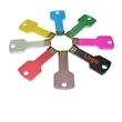 Custom Metal Key Shaped USB Flash Drive | https://www.bestnamebadges.com