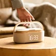 Bluetooth Speaker with Wireless Charger | https://www.bestnamebadges.com
