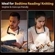 Rechargeable Neck Reading Light for Camping | https://www.bestnamebadges.com