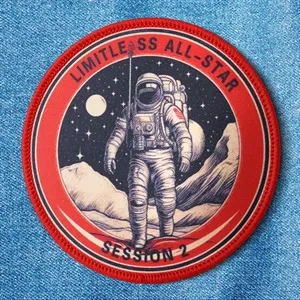 Custom Dye Sublimated Printed Logo Patches | https://www.bestnamebadges.com