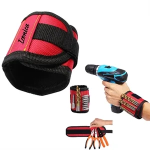 Magnetic Tool Wristband Five Rows with 10 Powerful Magnets