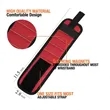 Magnetic Tool Wristband Five Rows with 10 Powerful Magnets | https://www.bestnamebadges.com
