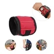Magnetic Tool Wristband Five Rows with 10 Powerful Magnets | https://www.bestnamebadges.com