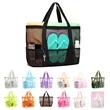 Large Storage Mesh Beach Tote Bags with 7 Pockets | https://www.bestnamebadges.com