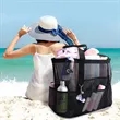 Large Storage Mesh Beach Tote Bags with 7 Pockets | https://www.bestnamebadges.com