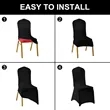 Washable Protector Stretch Spandex Chair Cover | https://www.bestnamebadges.com
