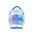 Wilton VividPrint™ Award - Blue | https://www.bestnamebadges.com