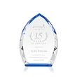 Wilton Award - Blue | https://www.bestnamebadges.com