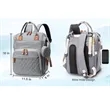 Diaper Bag Backpack with USB Charging Port | https://www.bestnamebadges.com