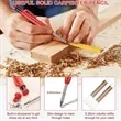 Solid Carpenter Pencil with Built-in Sharpener | https://www.bestnamebadges.com