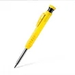Solid Carpenter Pencil with Built-in Sharpener | https://www.bestnamebadges.com