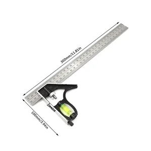 Stainless Steel Adjustable Angle Square Degree Marking