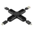 5-in-1 Cell Phone Charging Cable Spinner | https://www.bestnamebadges.com