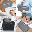 Custom Big Capacity Three-Tier Stationery Pencil Bag | https://www.bestnamebadges.com