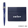 Cerruti 1881® Brick Card Holder & Block Pen Gift Set | https://www.bestnamebadges.com