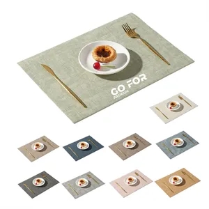 Double Sided Faux Leather Placemats