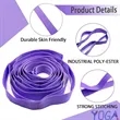 Stretching Yoga Strap with Loops | https://www.bestnamebadges.com