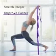 Stretching Yoga Strap with Loops | https://www.bestnamebadges.com