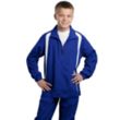 Sport-Tek Youth Colorblock Raglan Jacket - Dark/All | https://www.bestnamebadges.com
