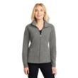 Port Authority Ladies Heather Microfleece Full-Zip Jacket | https://www.bestnamebadges.com