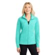 Port Authority Ladies Heather Microfleece Full-Zip Jacket | https://www.bestnamebadges.com