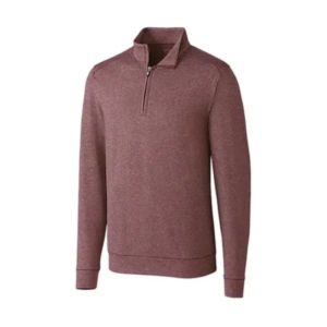 Cutter & Buck Men's Shoreline Half Zip Pullover | https://www.bestnamebadges.com