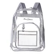 Transparent School Backpack With Water-Resistant PVC Plastic | https://www.bestnamebadges.com