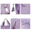 Expandable Foldable Duffle Bag with Spinner Wheels | https://www.bestnamebadges.com