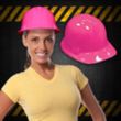 Novelty Plastic Construction Hats | https://www.bestnamebadges.com