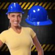 Novelty Plastic Construction Hats | https://www.bestnamebadges.com
