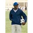 Harriton Packable Nylon Jacket - Dark/All | https://www.bestnamebadges.com