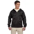 Harriton Packable Nylon Jacket - Dark/All | https://www.bestnamebadges.com