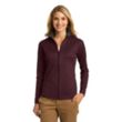 Port Authority Ladies Vertical Texture Full-Zip Jacket | https://www.bestnamebadges.com