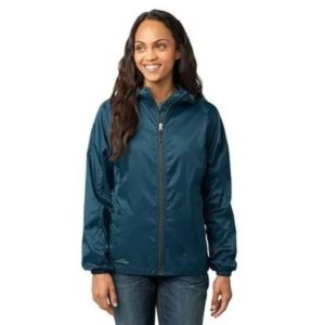 Eddie Bauer Ladies Packable Wind Jacket | https://www.bestnamebadges.com