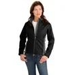 Port Authority Ladies Two-Tone Soft Shell Jacket - Dark/All | https://www.bestnamebadges.com