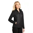 Port Authority Ladies Hybrid Soft Shell Jacket | https://www.bestnamebadges.com