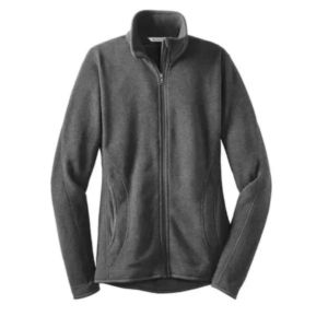 Red House Ladies Sweater Fleece Full-Zip Jacket-Dark/All | https://www.bestnamebadges.com