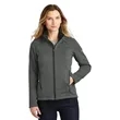 The North Face Ladies Ridgeline Soft Shell Jacket - Dark/All | https://www.bestnamebadges.com