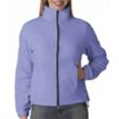 UltraClub Ladies' Iceberg Fleece Full-Zip Jacket | https://www.bestnamebadges.com