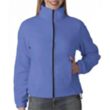 UltraClub Ladies' Iceberg Fleece Full-Zip Jacket | https://www.bestnamebadges.com