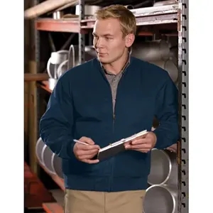 CornerStone Team Style Jacket with Slash Pockets - Dark/All | https://www.bestnamebadges.com