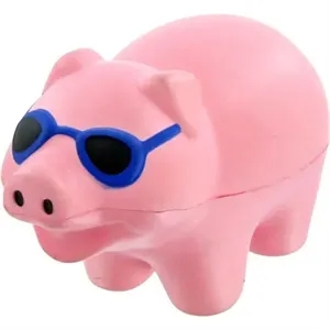 Cool Pig Stress Reliever | https://www.bestnamebadges.com