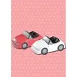 Convertible Sports Car Stress Reliever | https://www.bestnamebadges.com