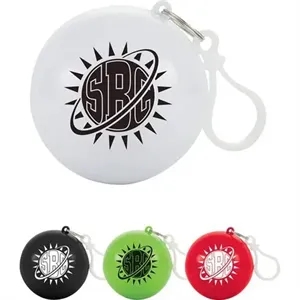 Rally Rain Poncho Ball | https://www.bestnamebadges.com