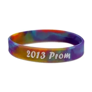 Custom Swirl Wristband | https://www.bestnamebadges.com