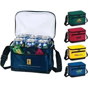 Deluxe Insulated Bag - 6 Pack | https://www.bestnamebadges.com