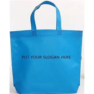 Tote Non-woven Reusable Bags Travel To-Go Food Containers | https://www.bestnamebadges.com