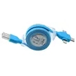 6.5Ft Retractable Fast Charger Cord  | https://www.bestnamebadges.com
