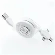 6.5Ft Retractable Fast Charger Cord  | https://www.bestnamebadges.com