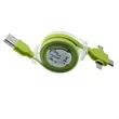 6.5Ft Retractable Fast Charger Cord  | https://www.bestnamebadges.com